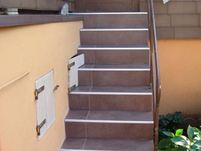 NACHHER: Treppe